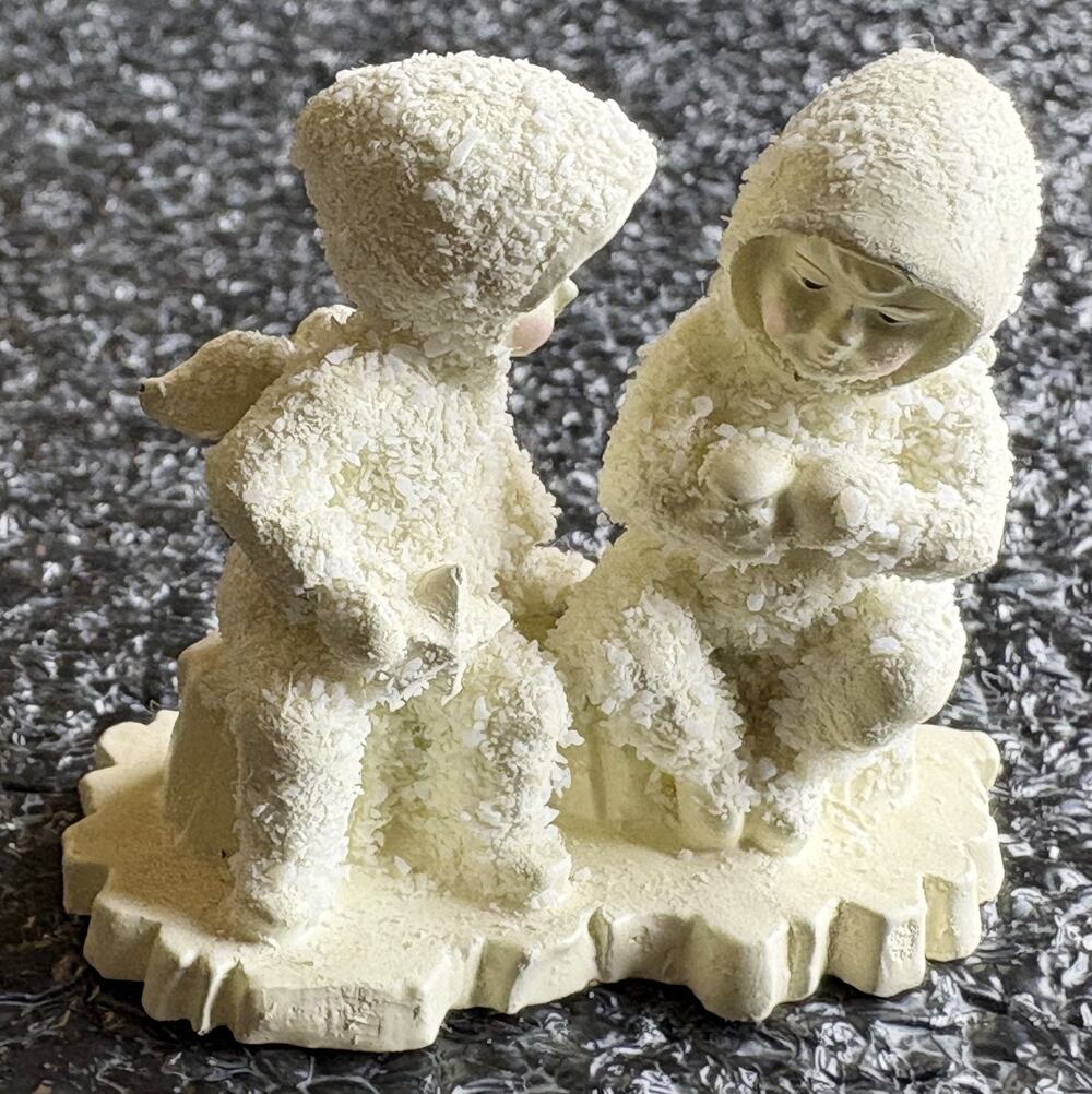 Department 56 Winter Tales Snowbabies Porcelain Figurine This Will Cheer You Up